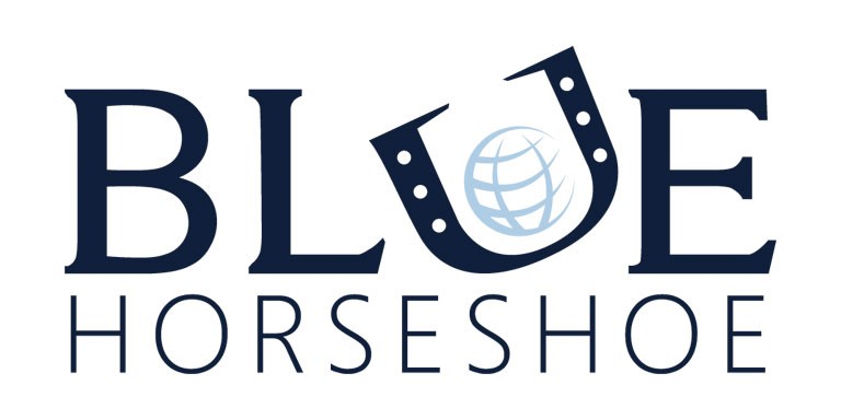Blue Horseshoe Logo